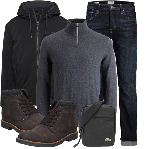 Mit Absatz Schwarz/Dunkelbraun/Braun Klassischer Stiefel/Flache Stiefelette/SchnürStiefelette/Gefütterte Stiefelette/Winter Stiefelette/Winterschuh Rieker kombinieren