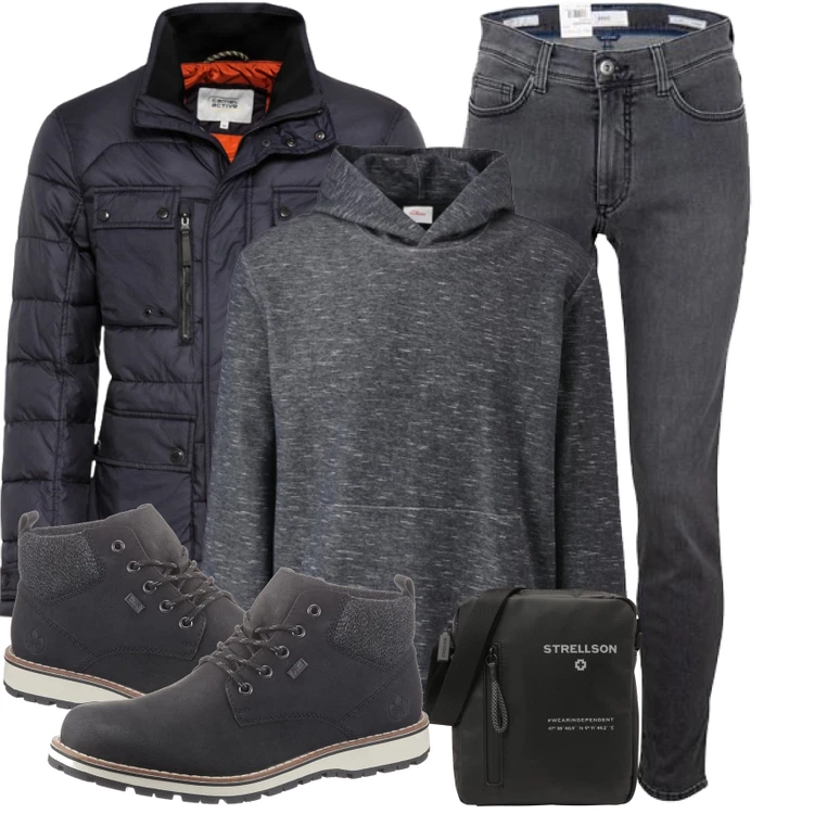 Winterlicher Look