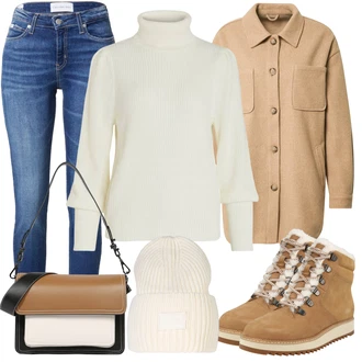 Krátká/mini Outfit "Zimní styl"