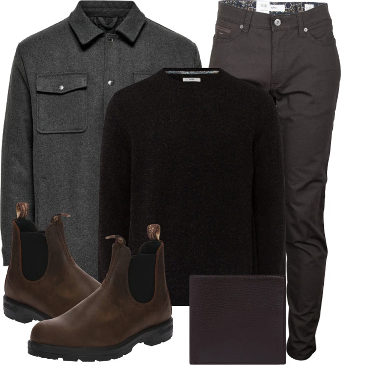 Winterlicher Look