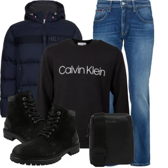 Winter Outfits Petite mit Calvin Klein "Winterlicher Look"