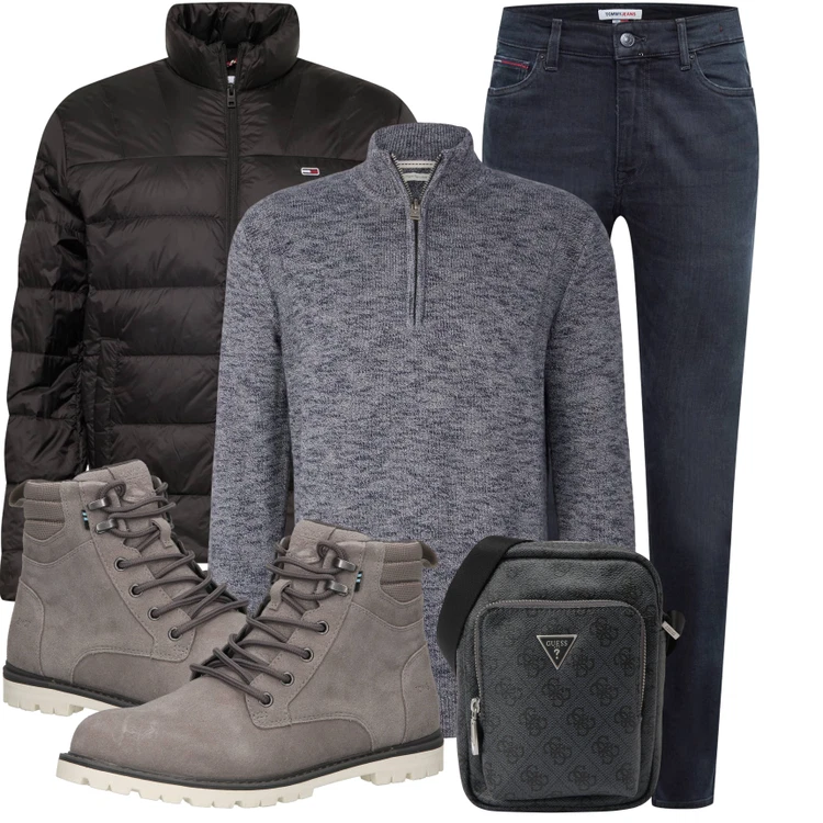 Winterlicher Look