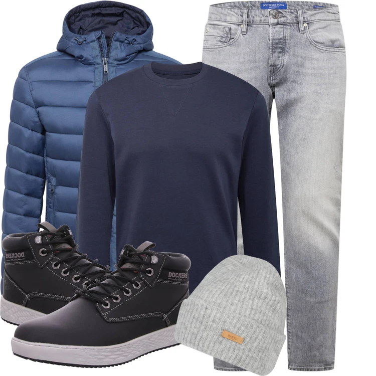 Winterlicher Look