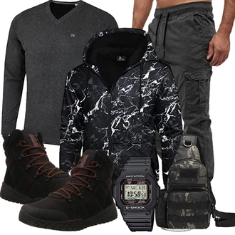 Outfit mit Schwarz Unkategorisiert Columbia "Winterlicher Look"