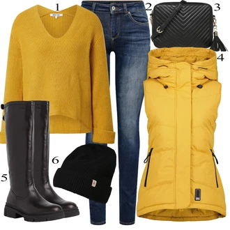 Snowboardování Outfit s Čepice ROECKL "Zimní Outfit"Look: Airsoft, Snowboardování, Potápění