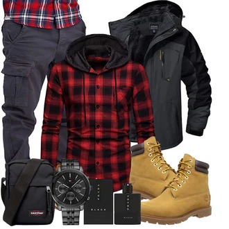 Basic Outfit mit Weiß Unkategorisiert Timberland "Winterliches Freizeit Outfit"