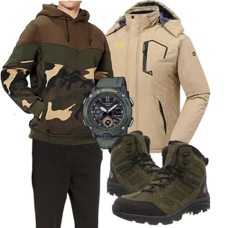 Winter Outfits mit Rosa/Beige Unkategorisiert donhobo "Winterliches Freizeit Outfit"