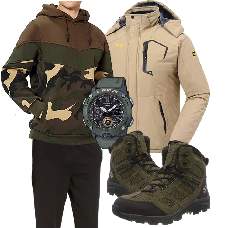 Winterliches Freizeit Outfit