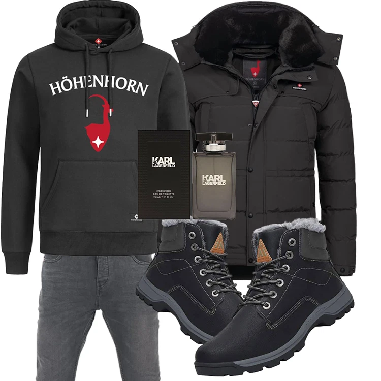 Winterliches Freizeit Outfit