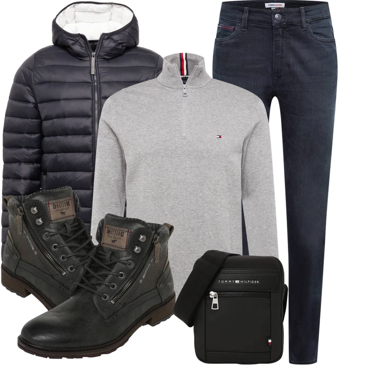 Winterliches Freizeit Outfit