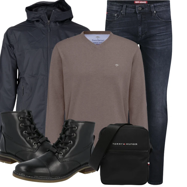 Winterliches Freizeit Outfit