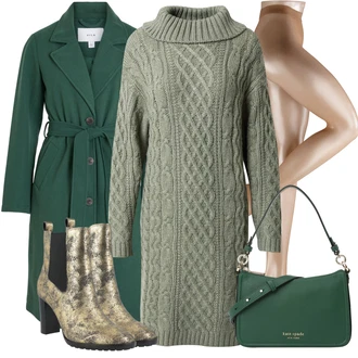 Outfit s Žlutá/Zlatý/Šedá Kožená kotníková bota/Chelsea Boty/Kotníková Bota Na Podpatku/Kozačka s flitry/Třpytivá Bota/Kotníková Bota s Podšívkou/Letní kotníková kozačka/Vintage Kotníková Bota Polo Ralph Lauren "Zimní look"