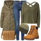 Timberland Kozačky z Recyklovaného Materiálu Outfity image