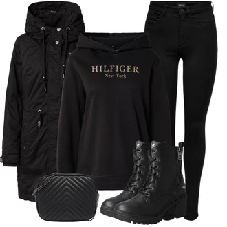 Outfity na zimu s Černá/Tmavě modrá Legíny s Podšívkou/Teplé Legíny/Kožená bunda/Neprůhledný Legíny/Sportovní Legína/Formovaná Legína/Bavlněné Legíny/Legíny s Rozparkem/Pletený Legín Only "Zimní look"