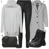 Crne Legero Čizmice Outfiti image