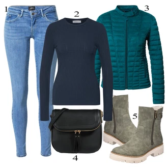 Zimske Outfiti mit Guess "Zimska oblačila"