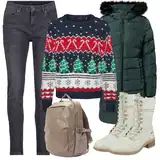 Monari zimní kabáty outfity image