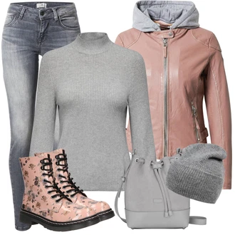 Outfit s Béžová Nezařazené Dockers by Gerli "Zimní outfity"