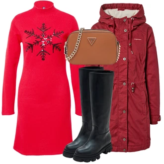 Outfity na Vánoce "Zimní outfity"