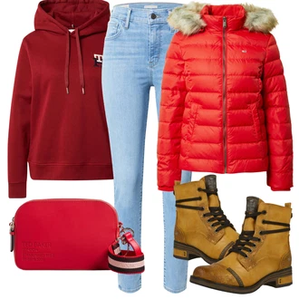 Outfit s Taška Přes Rameno Ted Baker "Zimní outfity"