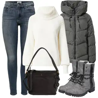 Outfity na zimu s Svetr Niki ESPRIT "Zimní outfity"