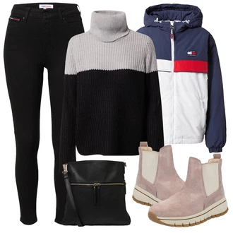 Outfit s Růžová Nezařazené Gabor "Zimní outfity"