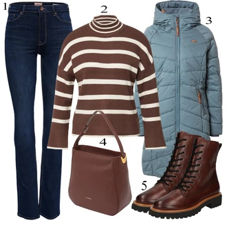 Zimske Outfiti mit Turkizna Ragwear "Zimska oblačila"