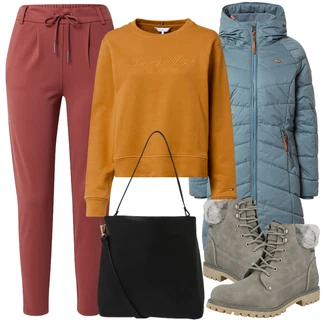 Outfity pro dešťové počasí Festival s Červená/Růžová/Fialová Kalhoty se Štěrbinou/Mrkvová Kalhoty/Kalhoty z Umělé Kůže/Ležérní Kalhoty/Mušelínové kalhoty/Kalhoty s nášivkou uprostřed/Boyfriend Kalhoty/Navlékací Kalhoty/Jogger Kalhoty Only "Zimní outfity"Look: Bar, Den na pláži, Koncert, Chatky, Festival, Den matek, Škola, Valentýn, 40. narozeniny