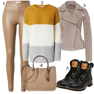 outfit mit Črna Škorenj Gležnar na Vezalke/Motoristični čevelj/Klasični škorenj/Bojni Škorenj/Motoristični Škorenj/Vintage Gležnjar/Vintage škorenj Panama Jack "Zimska oblačila"