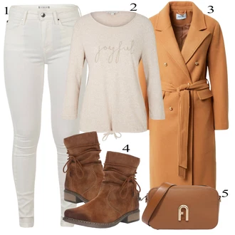 outfit mit Plašč About You "Zimska oblačila"