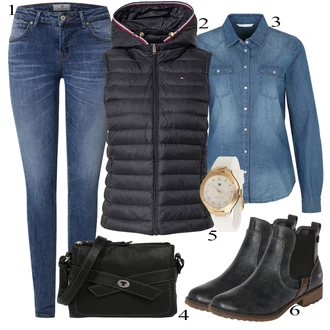 Toplo outfit mit Plašč Tommy Hilfiger "Zimska oblačila"