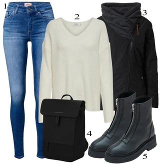 Zimske Outfiti mit Črna Alife and Kickin "Zimska oblačila"