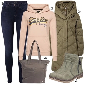 Zimske Outfiti mit Ragwear "Zimska oblačila"