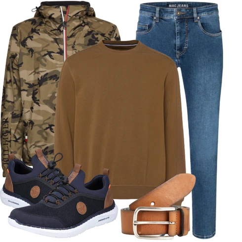 Blau/Türkis Jeans MAC kombinieren