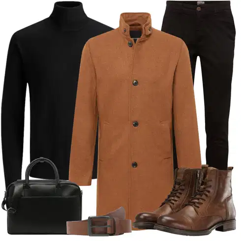 Elegant Schwarz/Khaki/Dunkelbraun Slim Hose/Skinny Hose/Cord Legging/Chino Hose/CordHose/Jeggings/StretchHose Jack & Jones kombinierenLook: Uni, Outdoor, Coole, Old Money, Smart Casual, Unisex, Elegant, Büro, Casual, Schlichte