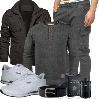 Winter Outfits Feine mit Schwarz Unkategorisiert !Solid "Cooles Winter Outfit"Look: Coole, Büro, Moderne, Dad, Feine, Business