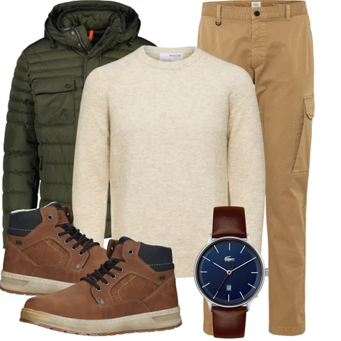 Grün Camel Active kombinieren
