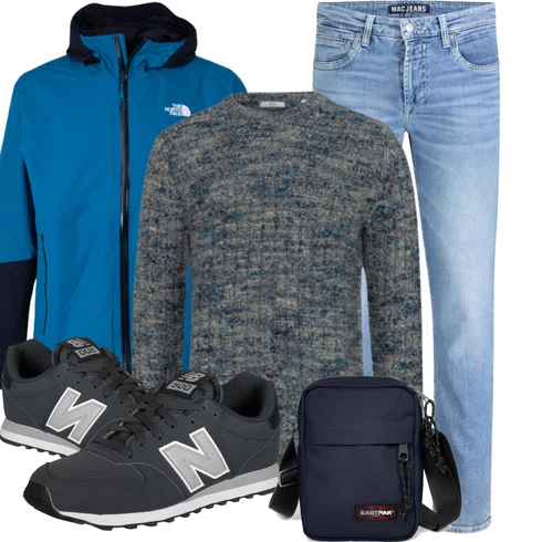 Grau Jeans/Schlaghose MAC kombinieren