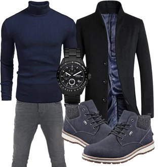 Winter Outfits Leichte Groß mit Schwarz Unkategorisiert JINIDU "Cooles Winter Outfit"