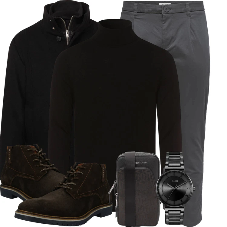 Elegantes Winter Outfit