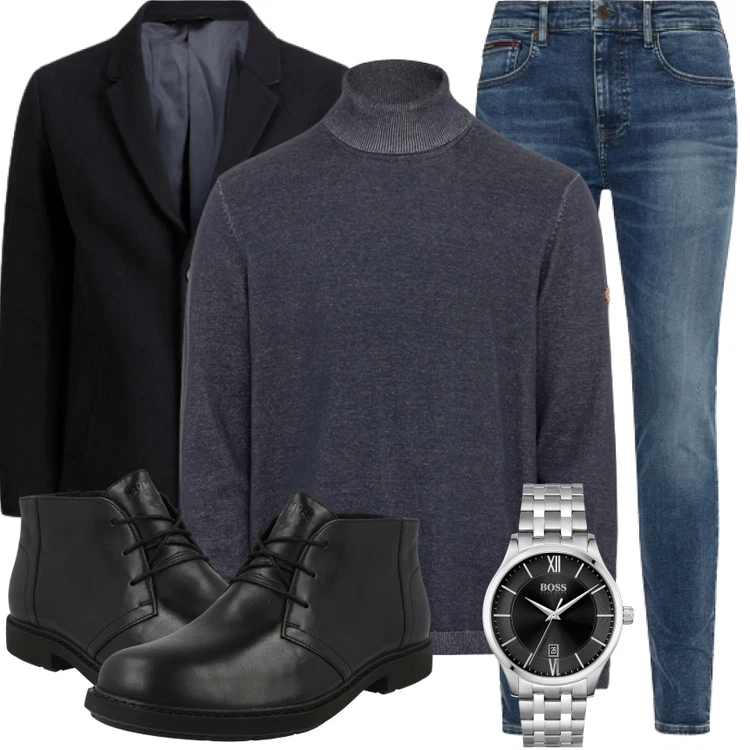 Elegantes Winter Outfit