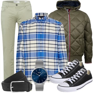 Coole Outfit mit Schwarz Canvas-Sneaker/Sneaker Low/Schmaler Sneaker/Leder Sneaker Converse "Freizeit Outfit"Look: Uni, Metal, Smart Casual, Casual, Classic, Unisex, Trendige, Gothic, Elegant, Hip Hop, Coole, Skater, Schön, Rap, Sportlich