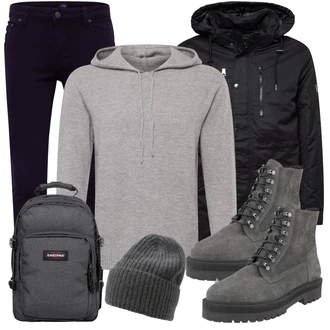 Elegant Outfit mit Lila/Dunkelblau Slim Fit Jeans/Leder Schuhe/Thermojeans/Lederjacke/Herren Lederjacke/Sweatjeans/Winterjacke/Push up Jeans/Low Rise Jean/Schlupfjeans/Slim Hose/Skinny Hose/Jeggings/StretchHose/Twill Hose denim project "Freizeit Outfit"Look: Uni, Lack, Coole, Outdoor, Smart Casual, Schön, Premium, Classic, Elegant