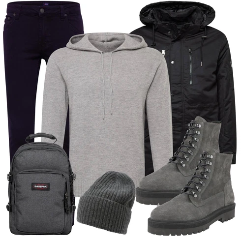Elegant Lila/Dunkelblau Slim Fit Jeans/Leder Schuhe/Thermojeans/Lederjacke/Herren Lederjacke/Sweatjeans/Winterjacke/Push up Jeans/Low Rise Jean/Schlupfjeans/Slim Hose/Skinny Hose/Jeggings/StretchHose/Twill Hose denim project kombinierenLook: Uni, Lack, Coole, Outdoor, Smart Casual, Schön, Premium, Classic, Elegant
