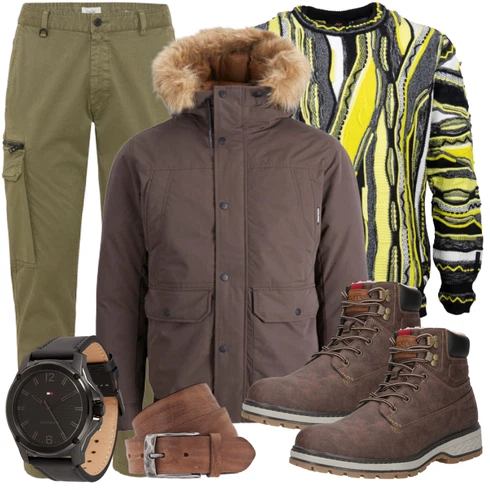 Grün Camel Active kombinieren