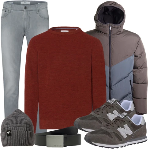 DunkelGrau/HellGrau/Grau Mütze/Winter Mütze Chillouts kombinieren