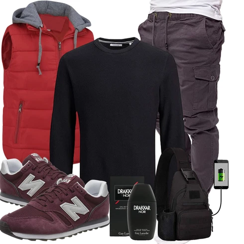 Winter Parka YOUTHUP kombinieren mit Blau Trachtenmode New Balance