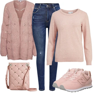 Outfit s Béžová Taška Přes Rameno Ted Baker "Módní zimní outfit"