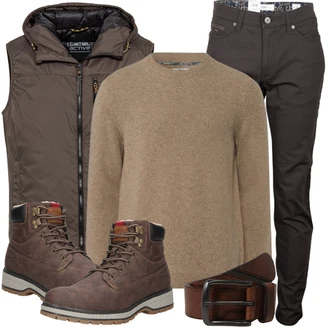 Winter Outfits Vintage mit Braun/Dunkelbraun Ledergürtel/Casual Gürtel/Frauengürtel Ohne Schnalle/Breiter Gürtel/Klassische Gürtel Diesel "Outfit für den Winter"Look: Western, Schön, Coole, Classic, Irische, Smart Casual, Vintage, Retro, 80er