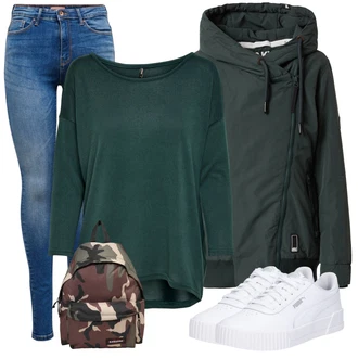 Outfity na zimu s Černá Nezařazené Alife and Kickin "Outfity na zimu"